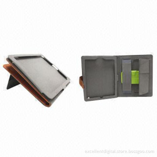 Leather Case for iPad with Three Folding